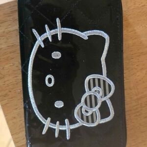 Hello Kitty Black Minimalist Wallet